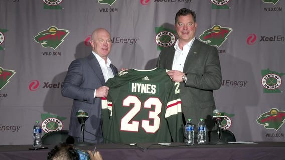 MN Wild introduce John Hynes as new coach [RAW]