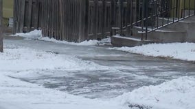 Light snow fell in Twin Cities metro overnight