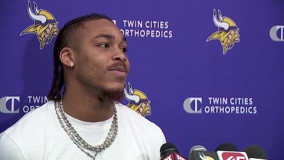 Vikings WR Justin Jefferson 'excited to be back'