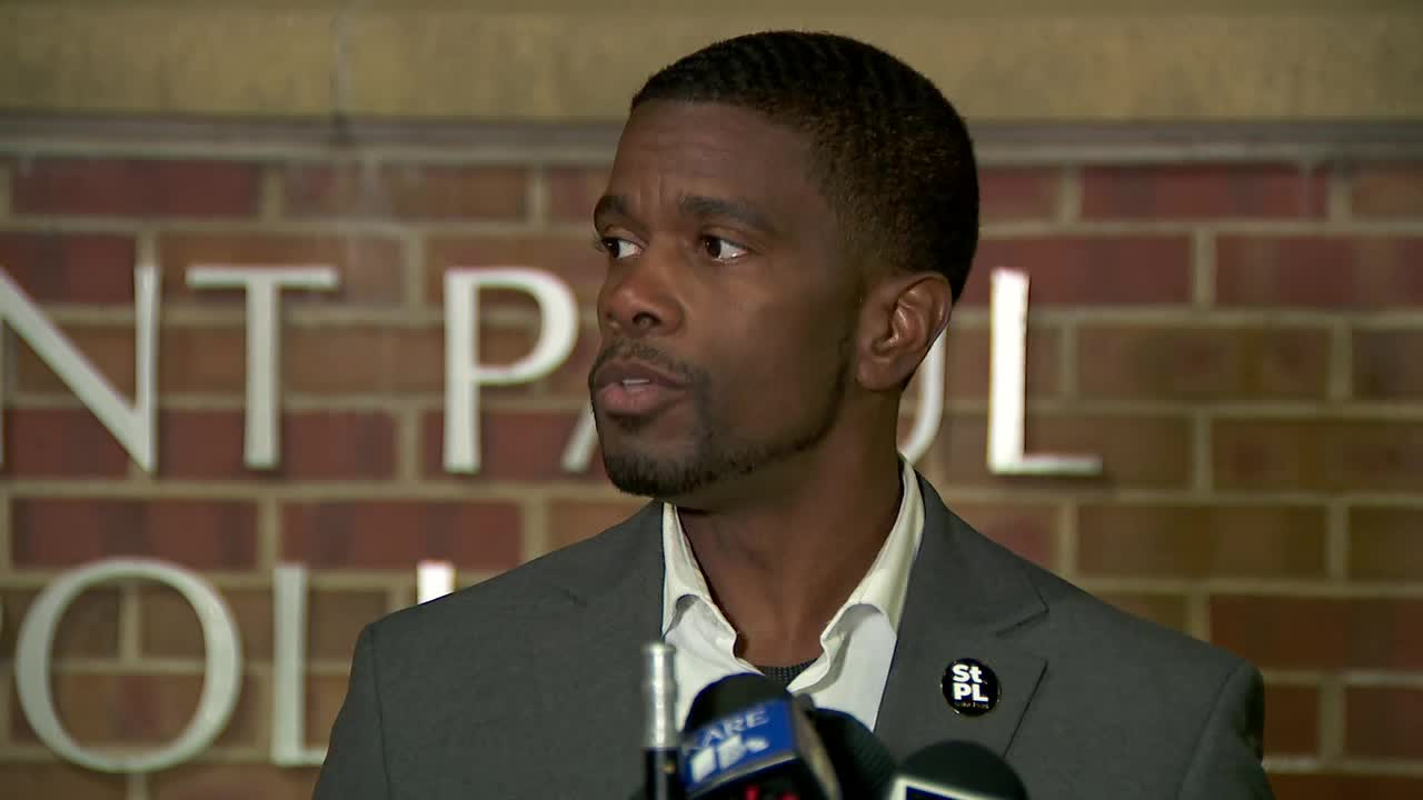 Press conference on St. Paul police shooting
