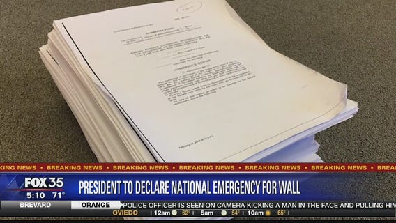 President to declare national emergency over border security