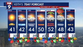 Mellow midweek offered for last day of autumn