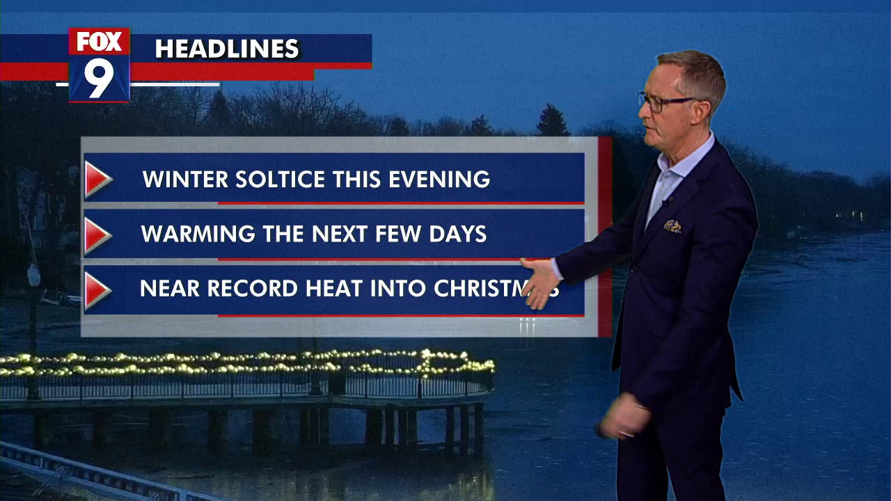 Minnesota weather: A Christmas warmup