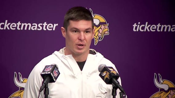 Vikings QB Nick Mullens reacts after loss to Lions