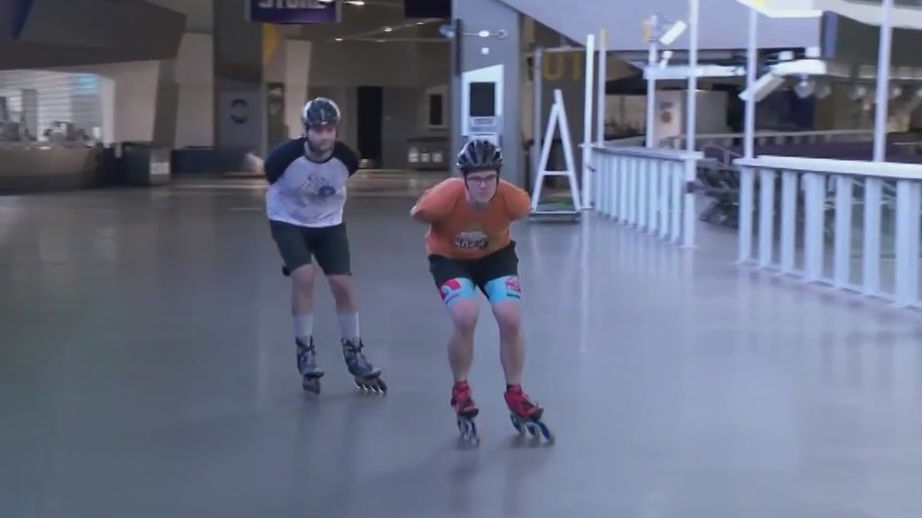 Indoor skating returns to U.S. Bank Stadium