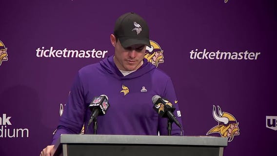 Vikings coach talks 30-24 loss to Lions