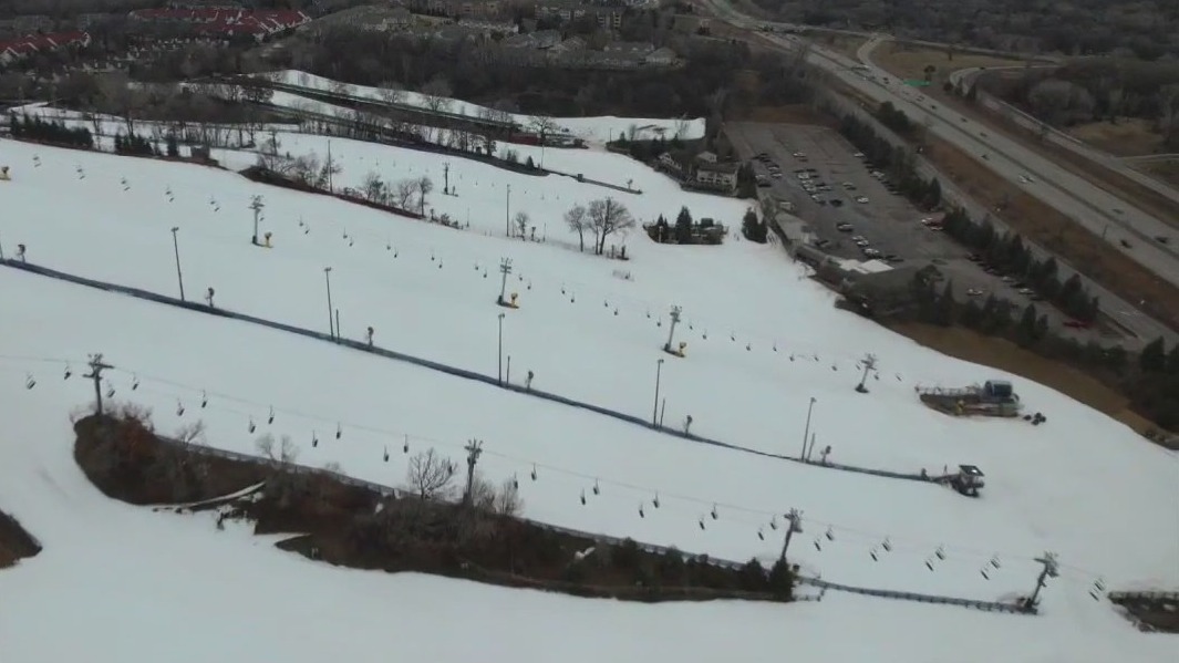 Snowless December through holiday season