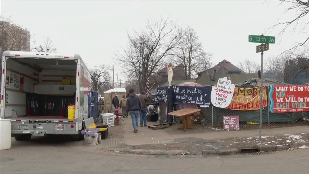 Minneapolis set to evict encampment