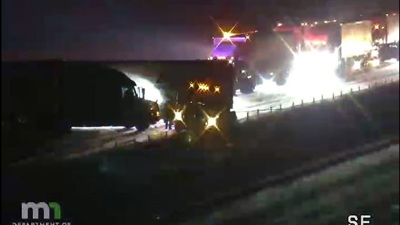 Semi jackknifes on I-94 causing multiple crashes