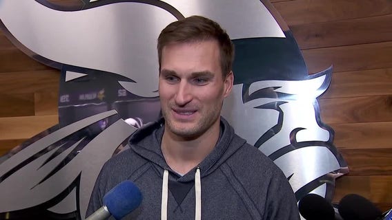 Vikings QB Kirk Cousins talks pending free agency