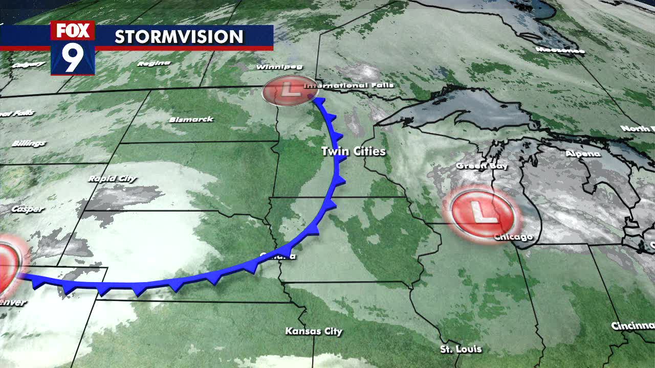 MN weather: Turning colder; then accumulating snow