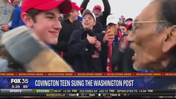 Student suing the Washington Post