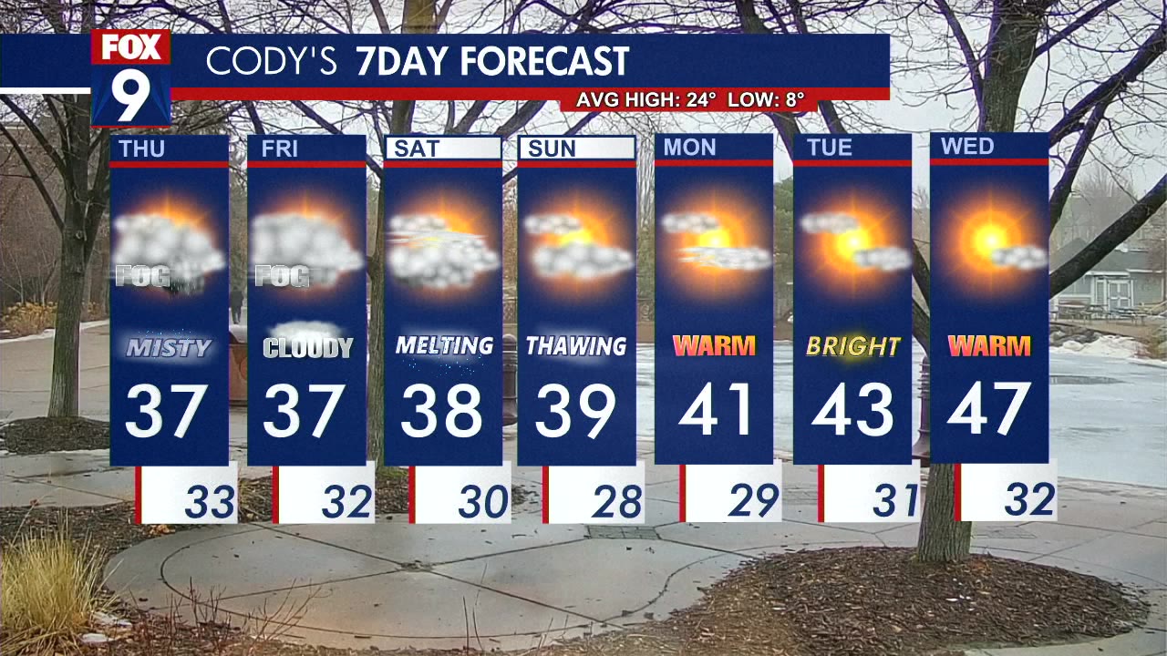 MN weather: Misty and gray | FOX 9 Minneapolis-St. Paul