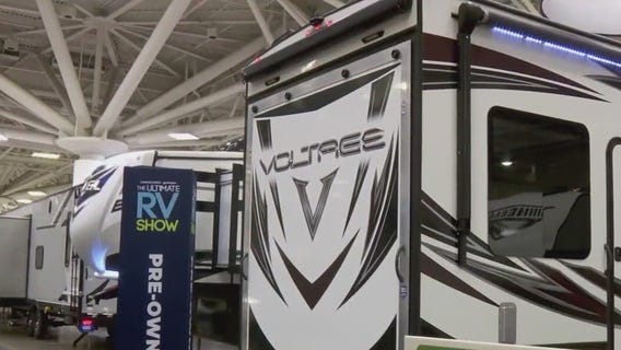RVs fill halls of Minneapolis Convention Center