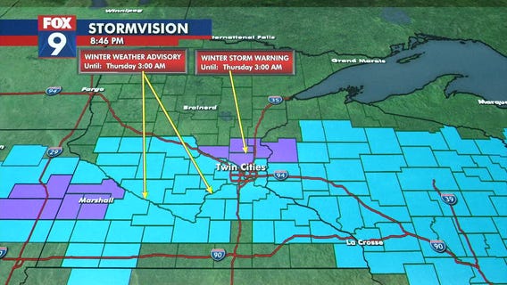 Minnesota weather: Valentine's Day snow update