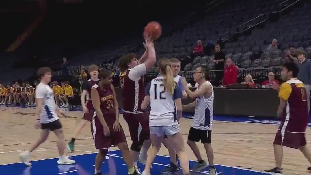 Unified state basketball tournament at Target Center
