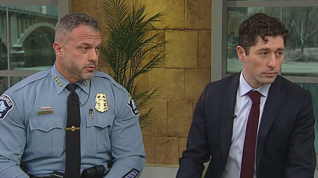 Burnsville officers killed: MPD chief, Mpls mayor speak
