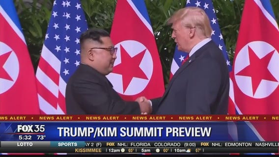 Trump meeting NKorean leader in Vietnam