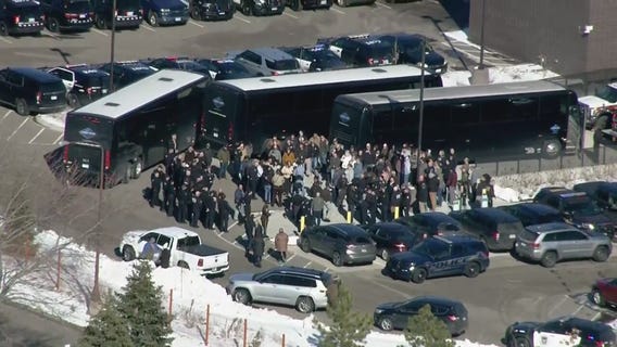 Burnsville first responders killed: Procession [raw]