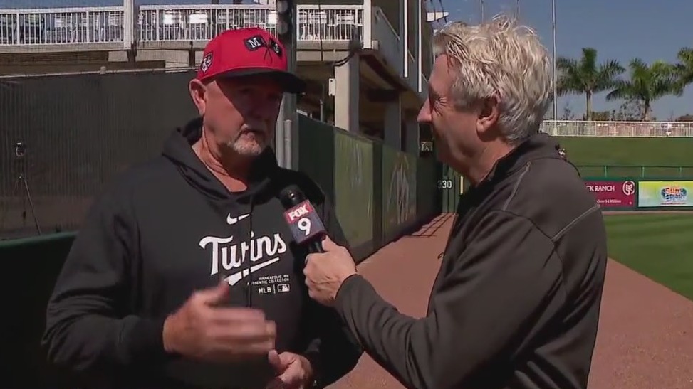 Bert Blyleven at Minnesota Twins Spring Training
