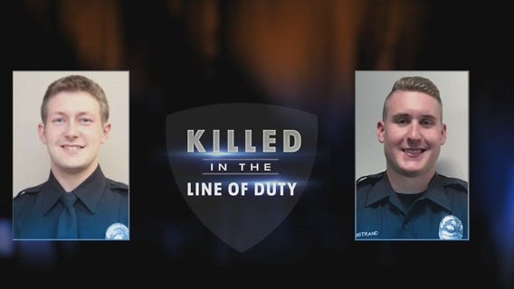 Burnsville shooting: Procession for fallen officers