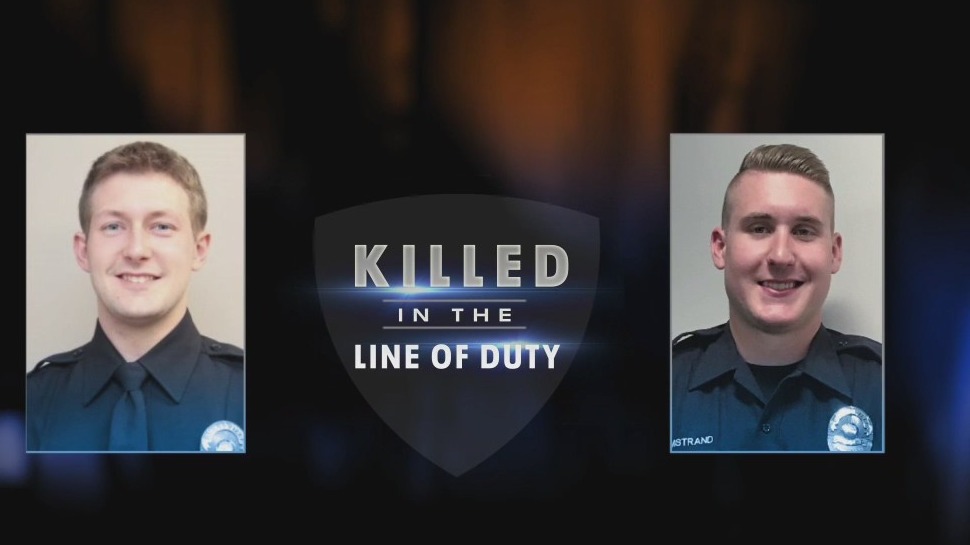 Burnsville shooting: Procession for fallen officers