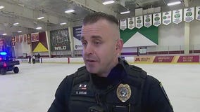 Officer Ryan Sheak speaks about Burnsville shooting