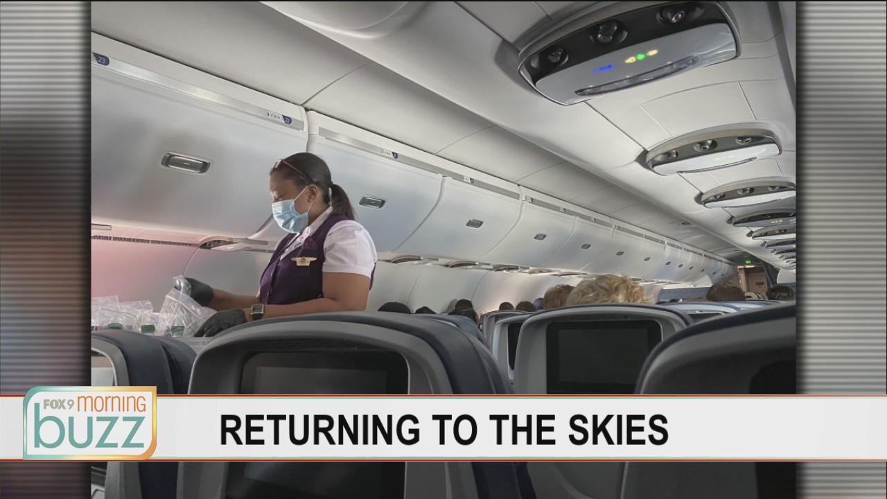 Pandemic changes: What it's like to fly again