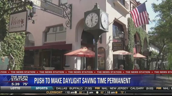 Push to make Daylight Saving Time permanent