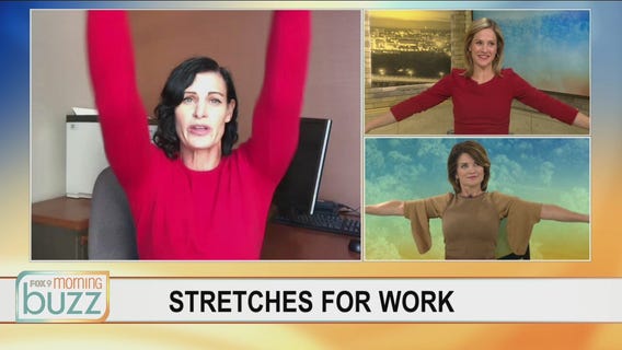 Get moving at work! Easy stretches you can do right at your desk