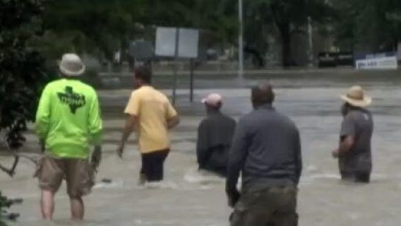 Water receding but issues remain in Houston