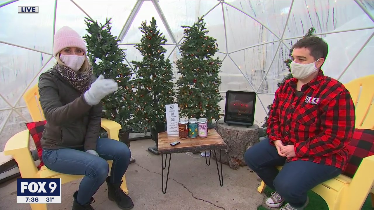 Local restaurants and breweries add domes to extend outdoor dining season