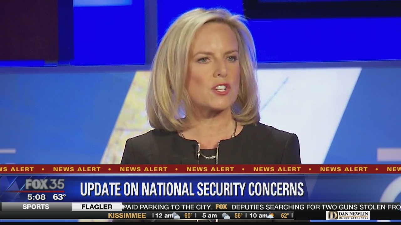 Update on national security concerns