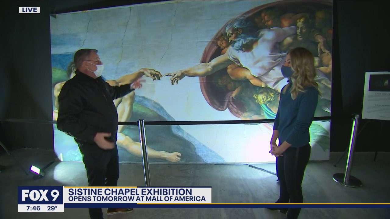 Michelangelo?s Sistine Chapel exhibit arrives at Mall of America
