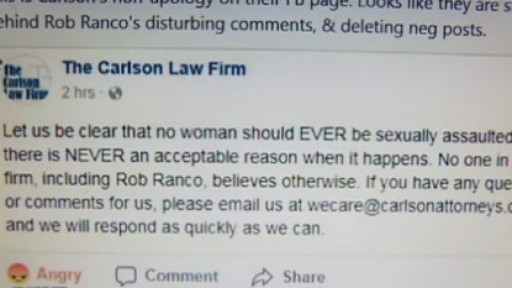 Local Lawyer who made DeVos Sex Assault Tweet resigns