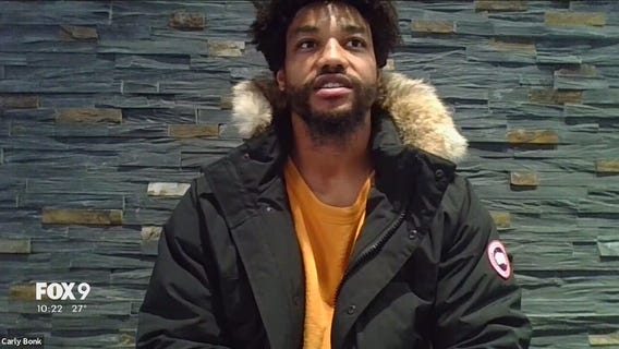 FOX 9 chats with Vikings player Eric Wilson ahead of Sunday game