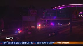 Houston officer hospitalized after being hit by vehicle