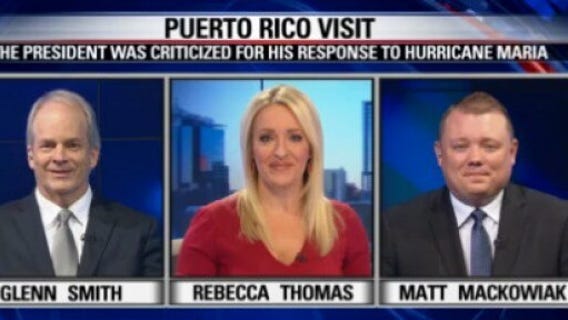 FOX 7 Discussion: President Trump visits Puerto Rico