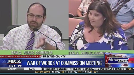 Tense exchange at Brevard Commission meeting