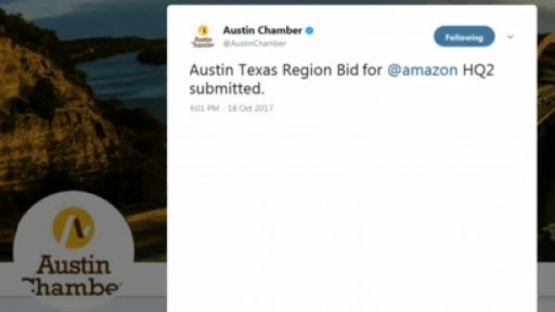 Austin confirms bid submitted for Amazon HQ 2