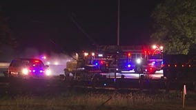 Downed power lines close I-35 in Round Rock