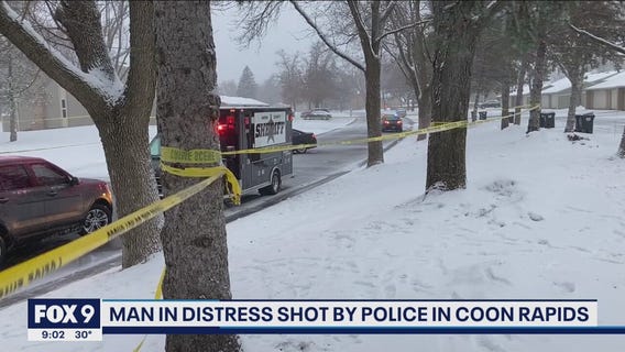 Coon Rapids officers shoot, injure armed man having mental health issues