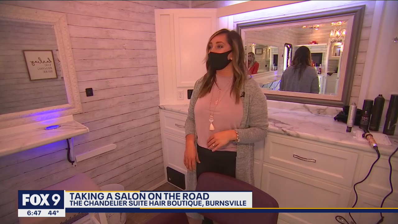 Local stylist rolls out swanky salon on wheels