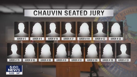 Jury selection completed for Derek Chauvin trial