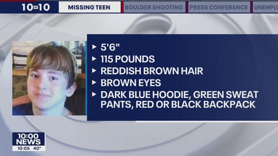 Search to continue overnight for missing Coon Rapids teen