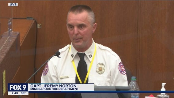 Minneapolis fire captain says he reported Floyd's death to his superiors