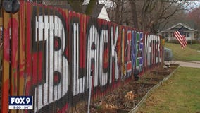 City of West St. Paul tells resident to paint over Black Lives Matter mural on fence or face fines