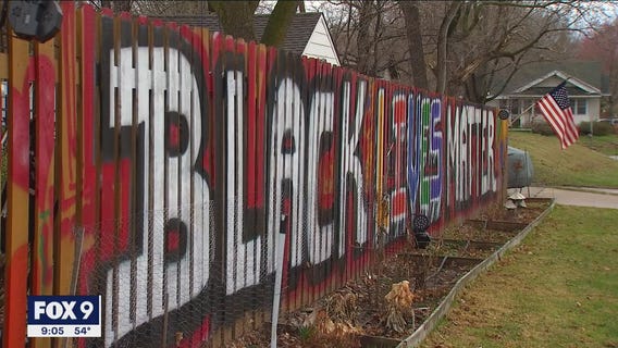 City of West St. Paul tells resident to paint over Black Lives Matter mural on fence or face fines