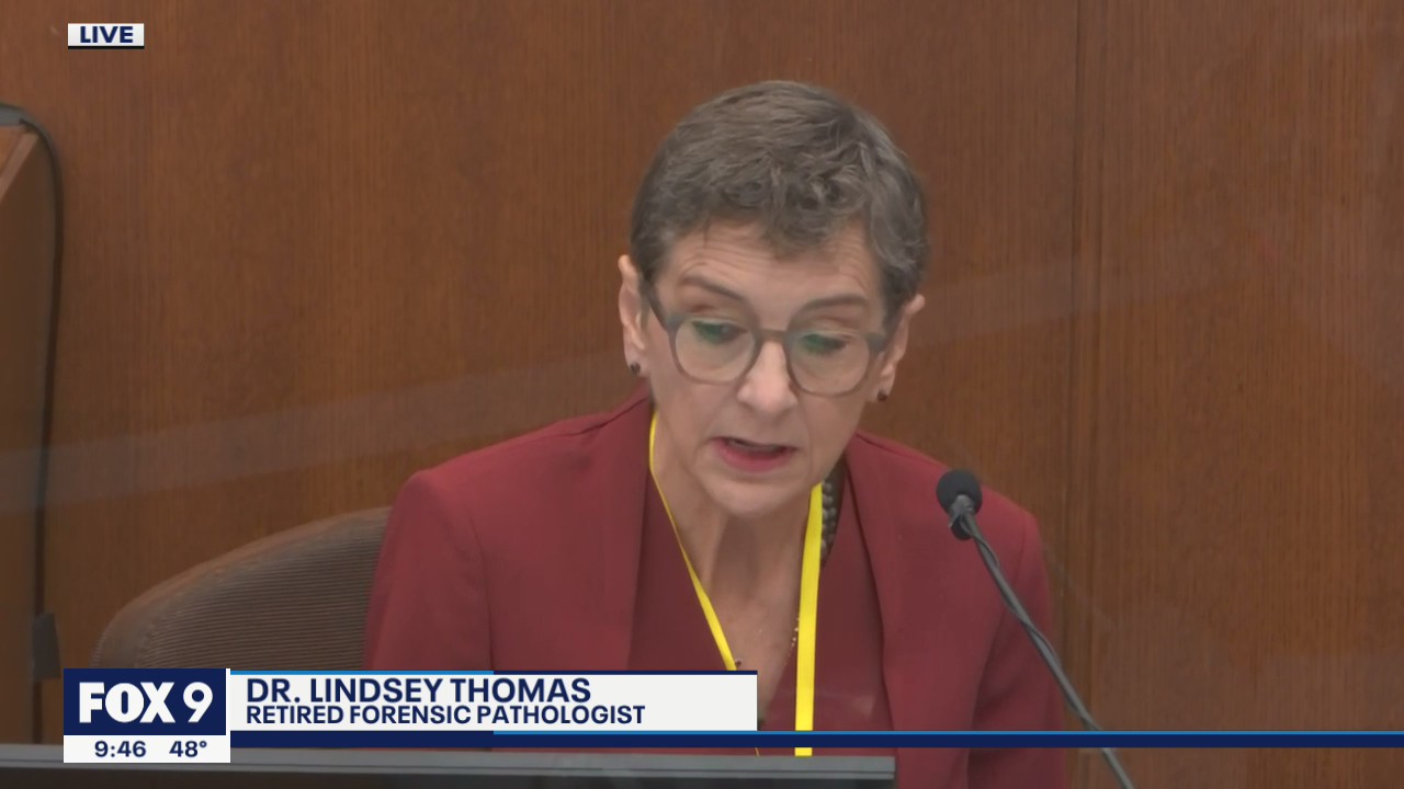 Forensic pathologist says she agrees with medical examiner's cause of death for George Floyd