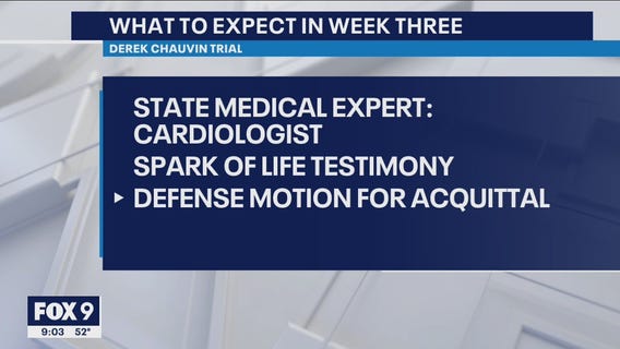 What to expect in week three of the Derek Chauvin trial